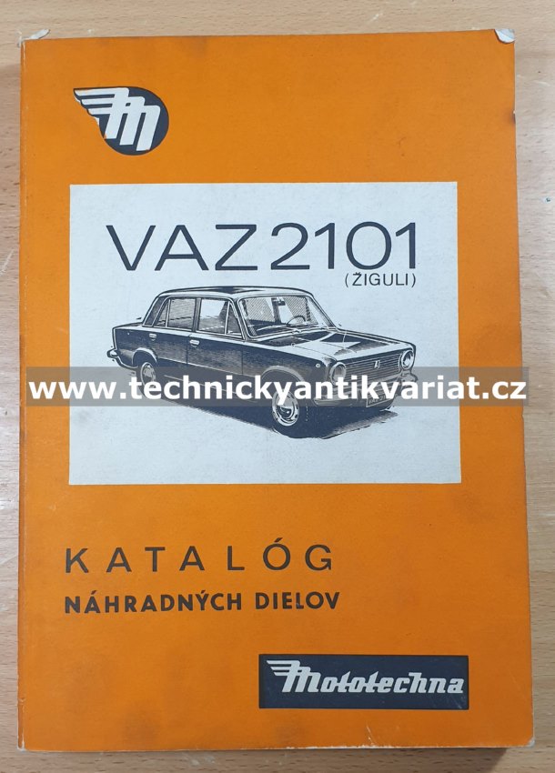 Vaz 2101 - katalog náhradních dílů (1973)