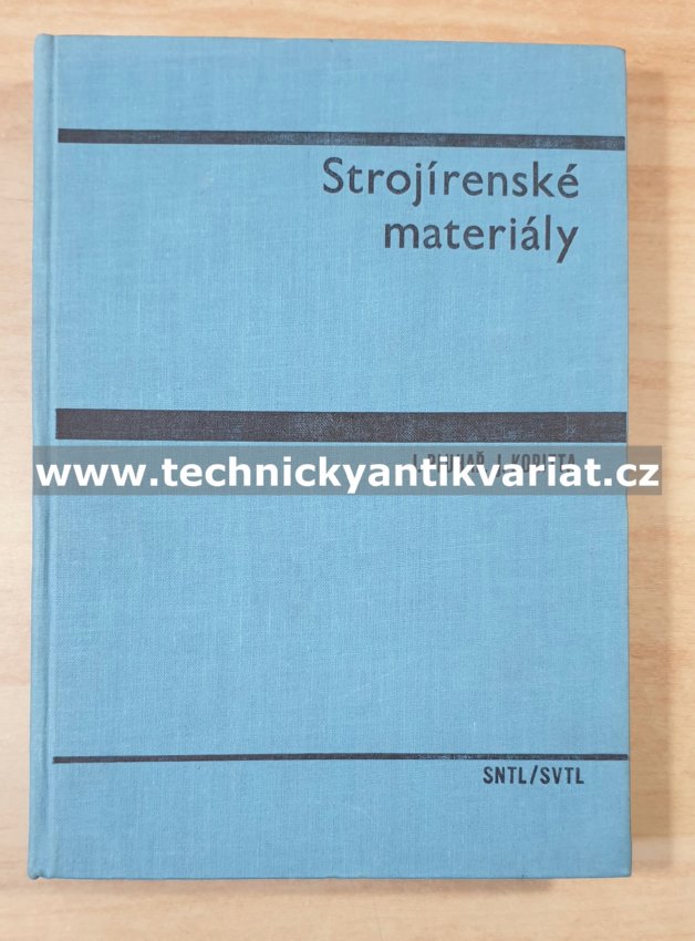 Strojírenské materiály - Pluhař, Koritta (1966)