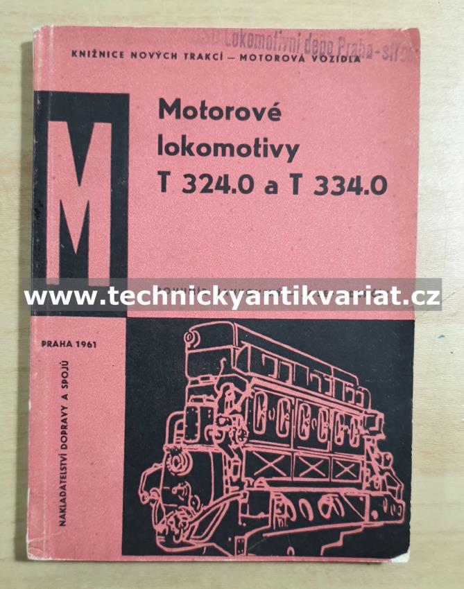 Motorové lokomotivy T324.0 a T334.0 - Jankovský, Zderčík (1961)