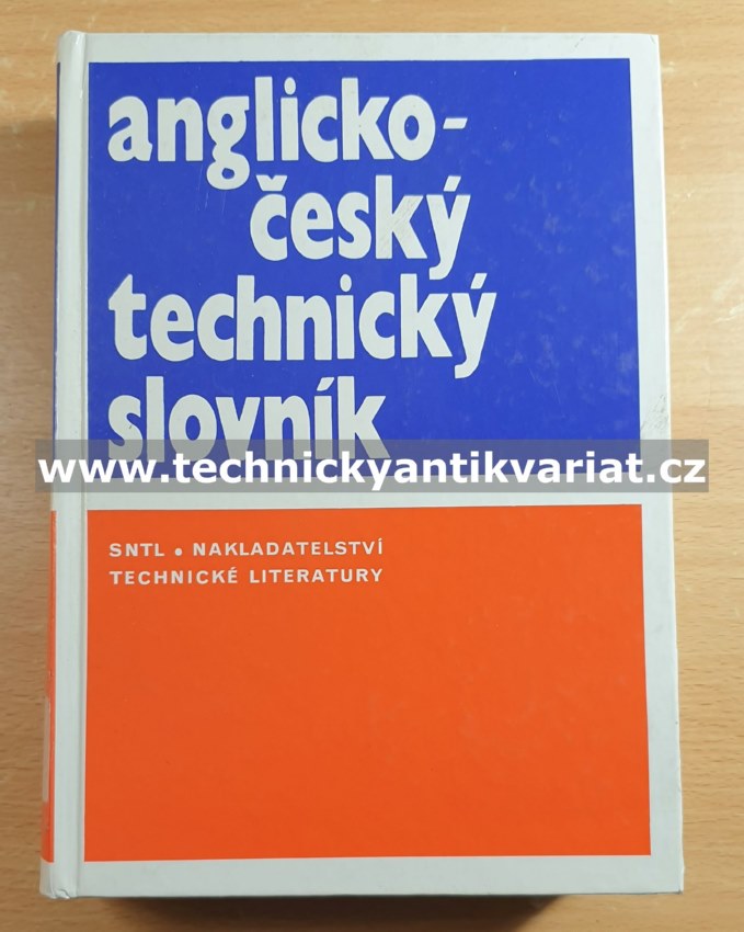 Anglicko-český technický slovník (1992)