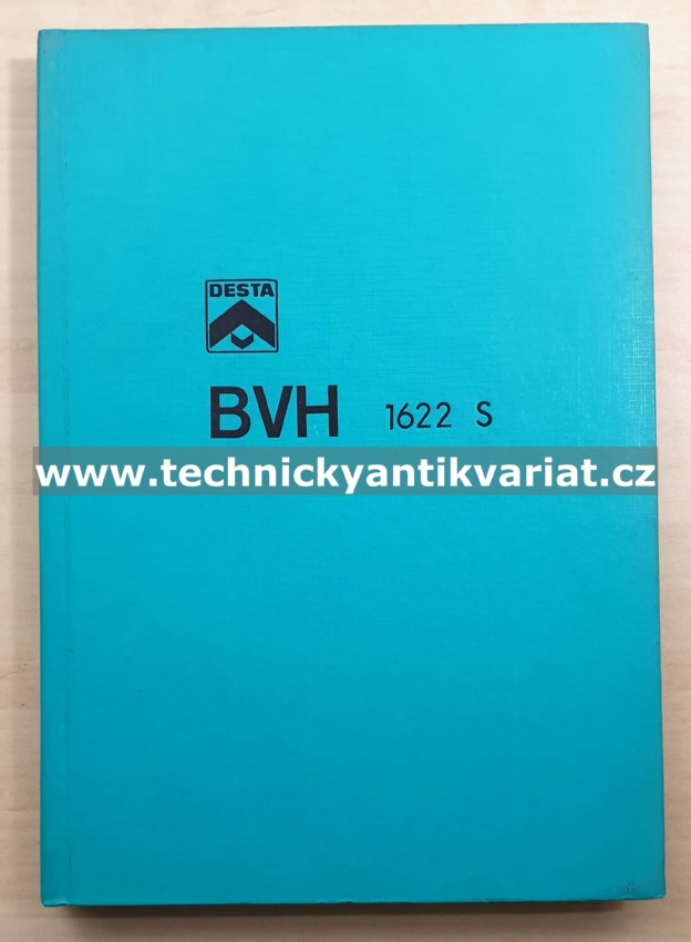 DESTA BVH 1622 S - katalog náhradních dílů (1977)
