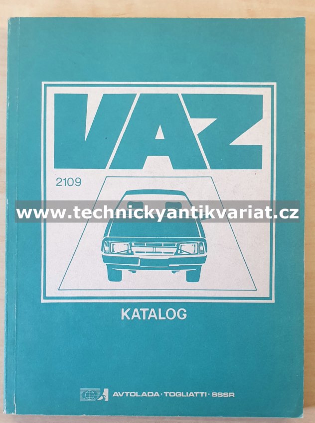 VAZ 2109 - katalog náhradních dílů (1990)
