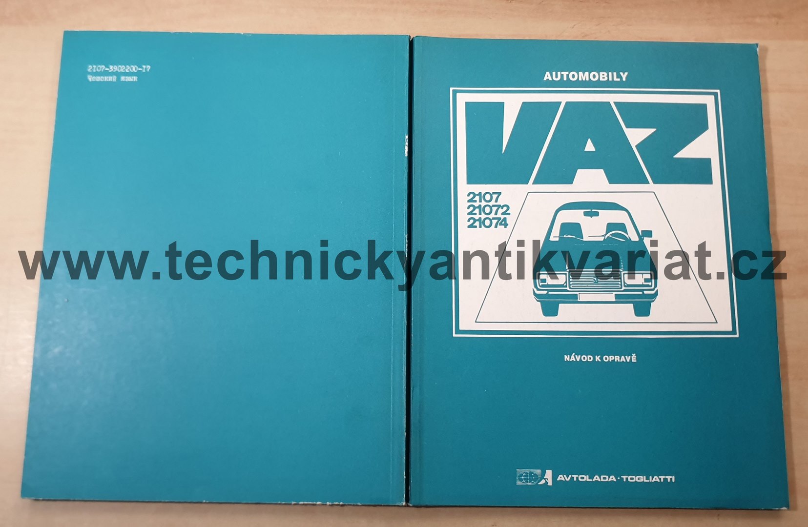 VAZ 2107, 21072, 21074 - návod k opravě (1993)