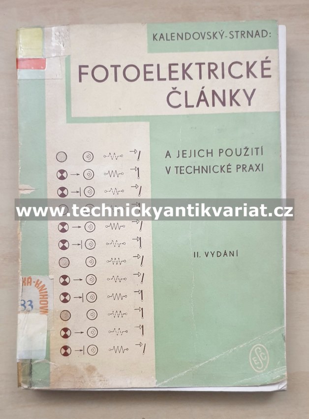 Fotoelektrické články - Kalendovský, Strnad (1949)