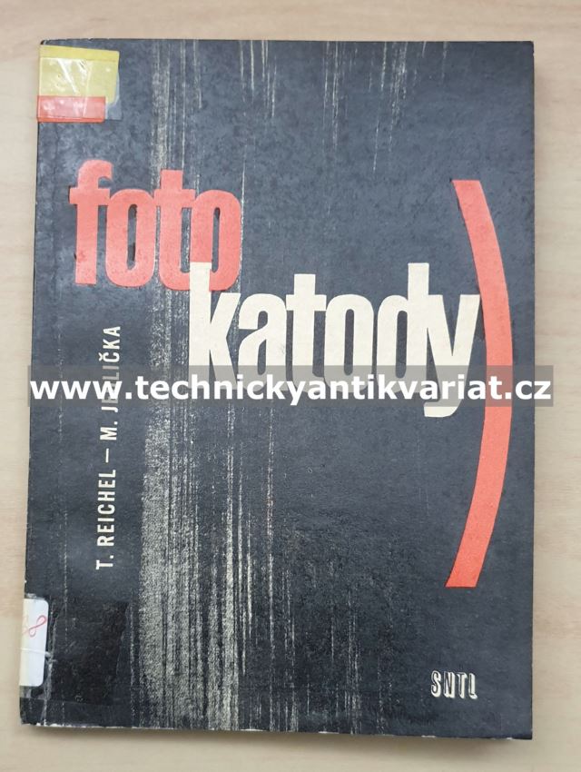 Fotokatody - Reichel, Jedlička (1963)