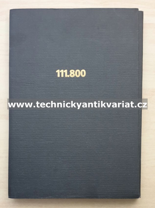 Liaz 111.800 - katalog náhradních dílů (1988)