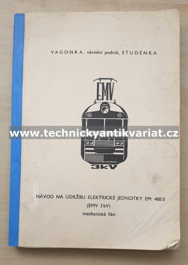 EM 488.0 návod na údržbu - mechanická část