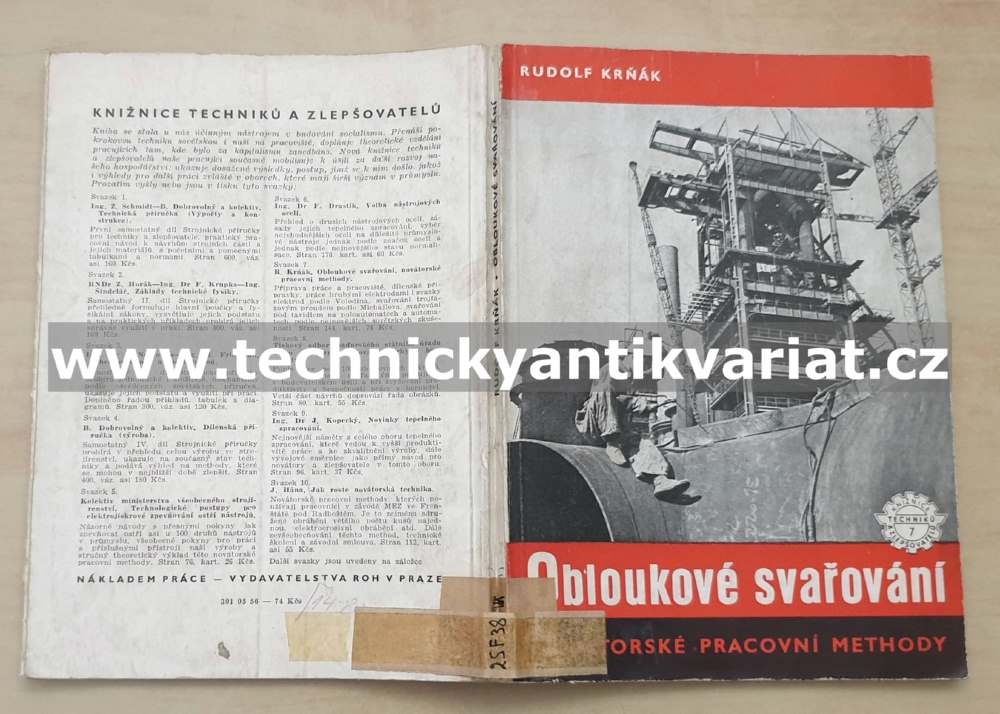Obloukové svařování - Rudolf Krňák (1953)