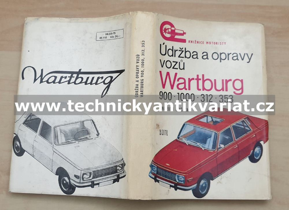 Wartburg 900, 1000, 312, 353 - Jindřich Dršata (1975)