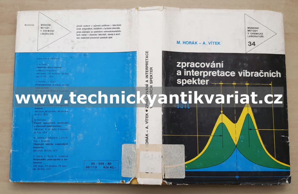 Zpracování a interpretace vibračních spekter - Horák, Vítek (1980)