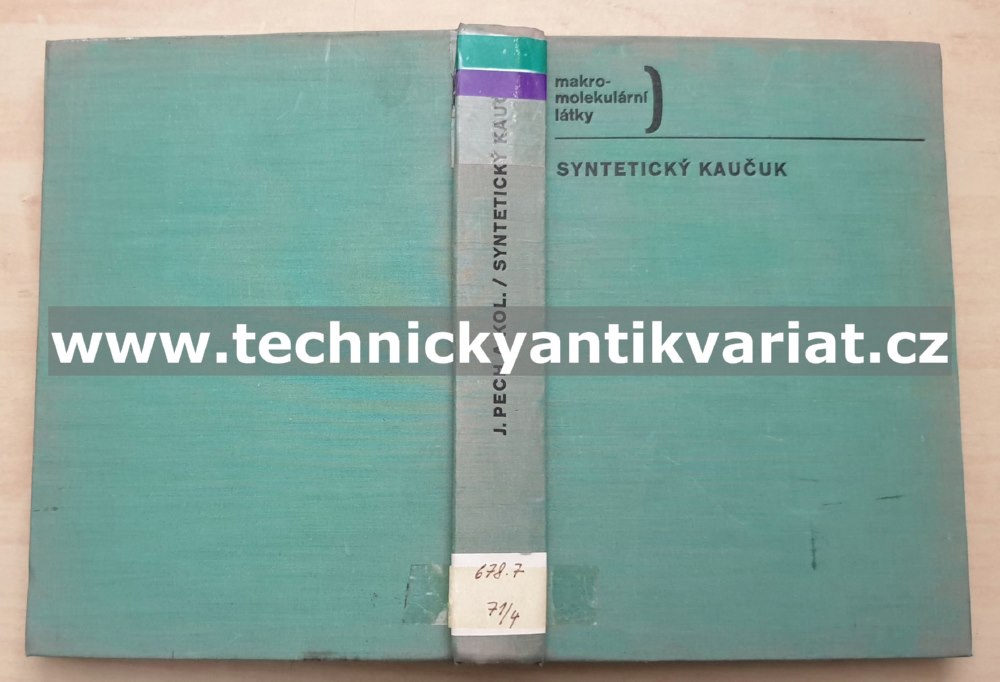 Syntetický kaučuk - J. Pech (1971)