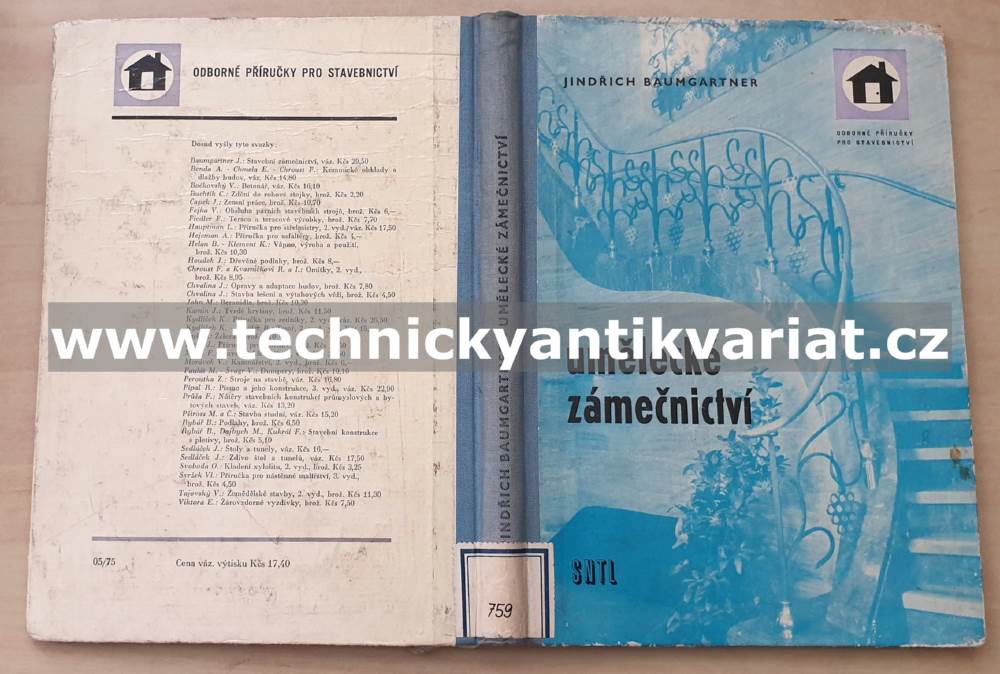 Umělecké zámečnictví - Jindřich Baumgartner (1961)