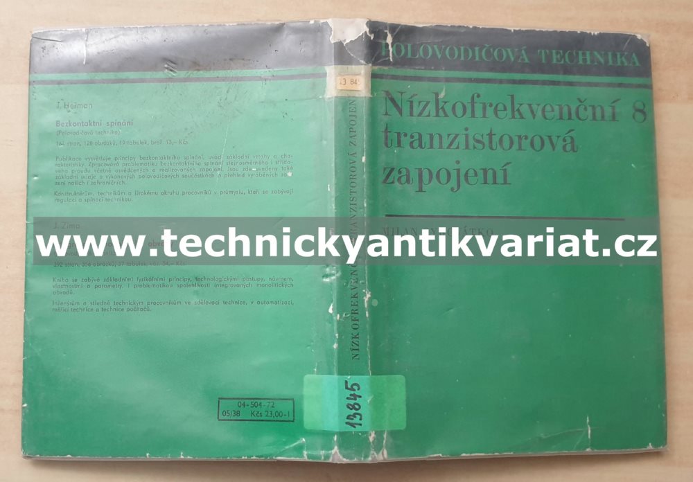 Nízkofrekvenční tranzistorová zapojení - Milan Syrovátko (1972)