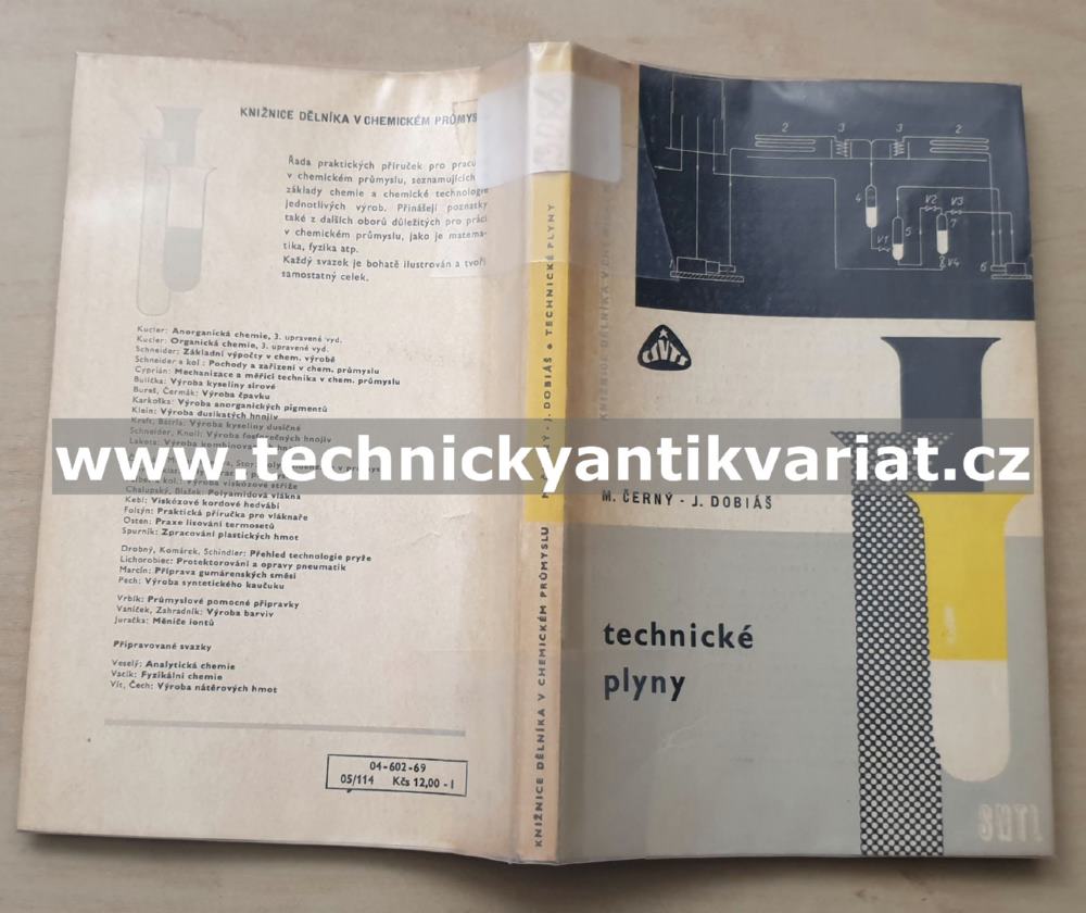 Technické plyny - Černý, Dobiáš (1969)