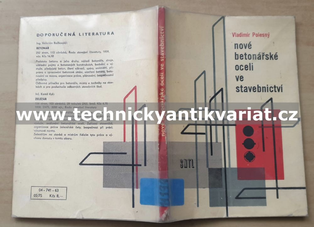 Nové betonářské oceli ve stavebnictví - V.Polesný (1963)