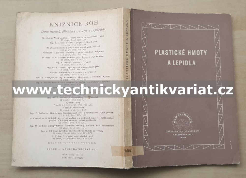Plastické hmoty a lepidla (1957)