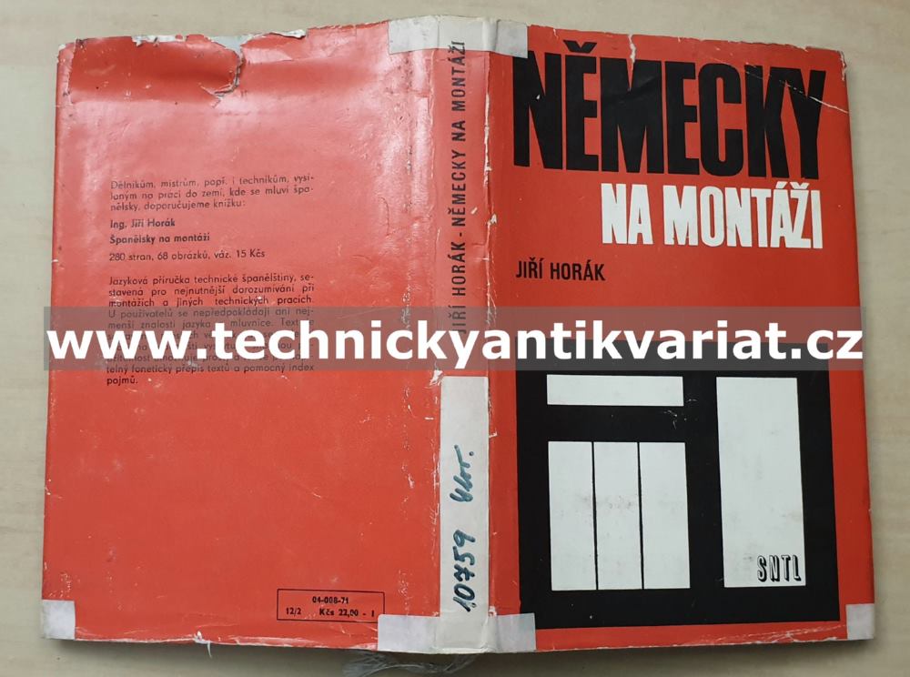 Německy na montáži - Jiří Horák (1971)