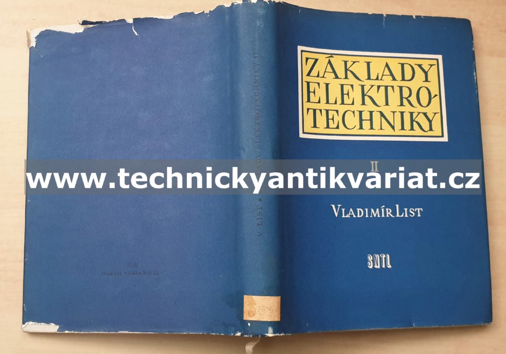 Základy elektrotechniky II. - Vladimír List (1958)