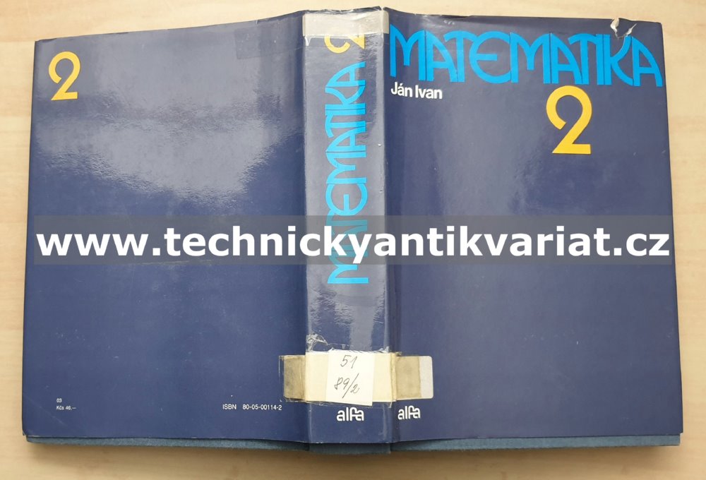 Matematika 2 - Ján Ivan (1989)