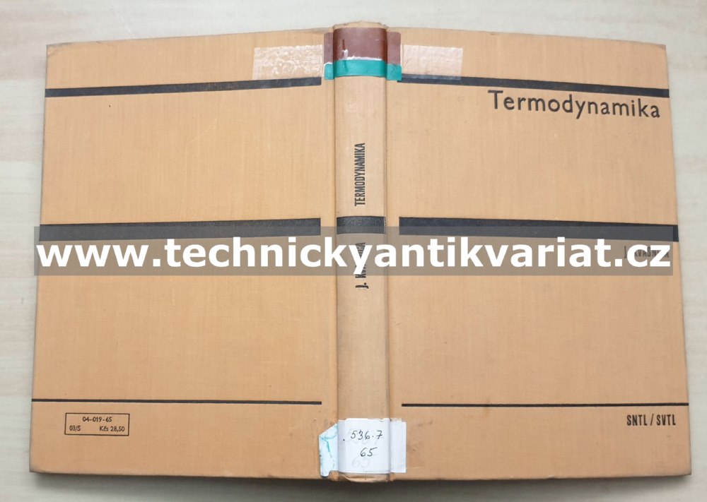 Thermodynamika - J. Kvasnica (1965)