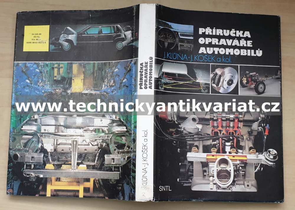 Příručka opraváře automobil - Klůna, Košek (1993)