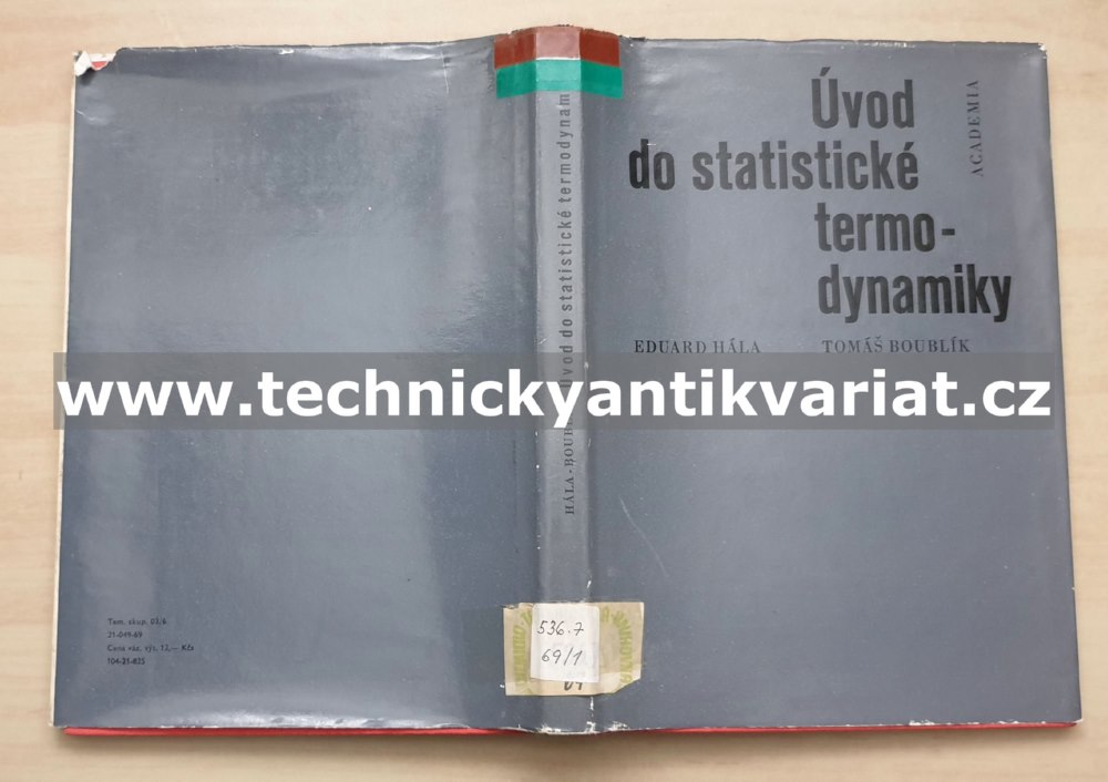Úvod do statistické termodynamiky - Tomáš Boublík (1969)