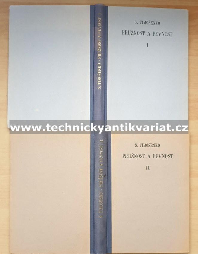 Pružnost a pevnost I.,II. - Š. Timošenko (1951)