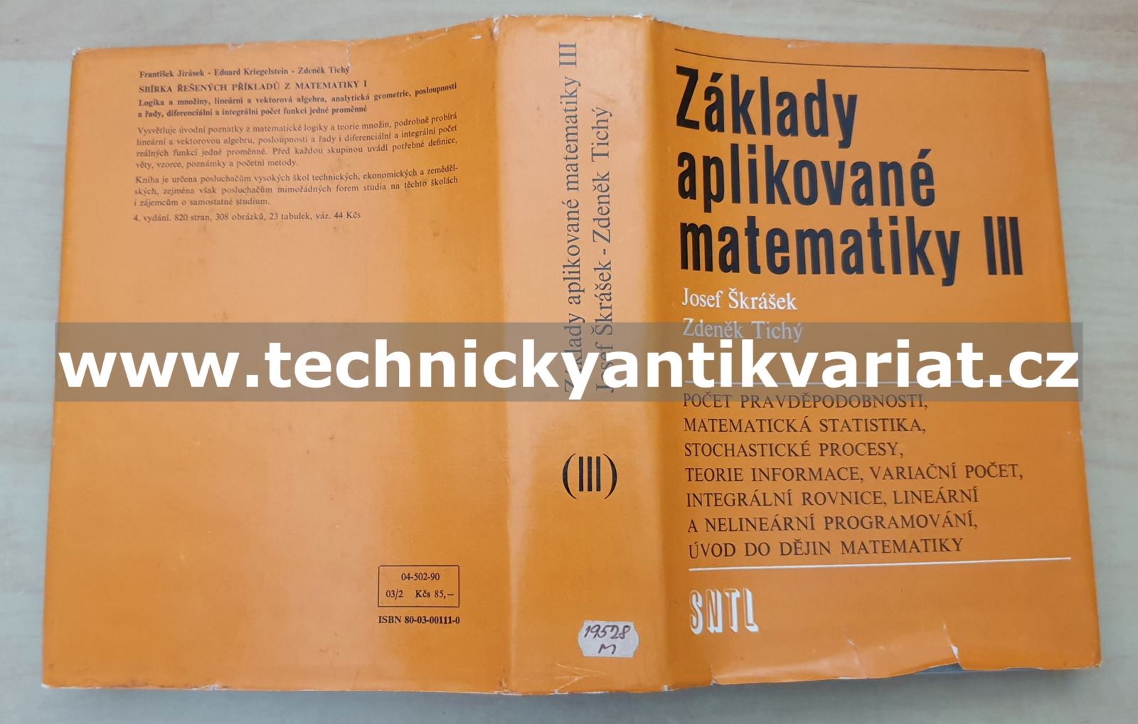 Základy aplikované matematiky III. - Škrášek, Tichý (1990)