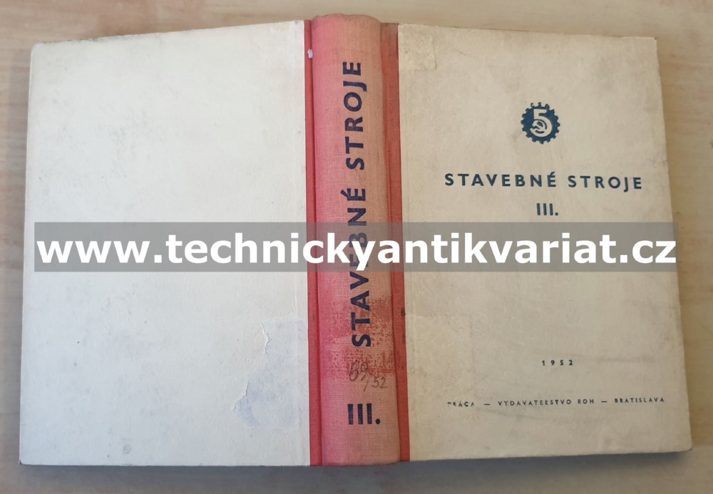 Stavební stroje III. (1952)