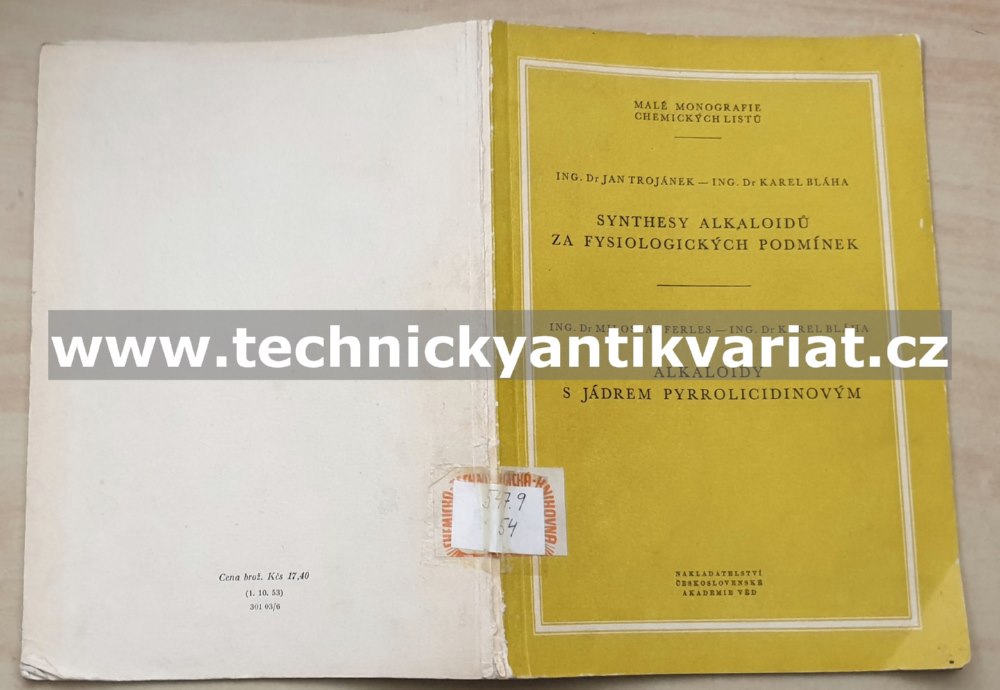 Synthesy alkaloidů za fysiologických podmínek, Alkaloidy s jádrem pyrrolicidinovým (1954)