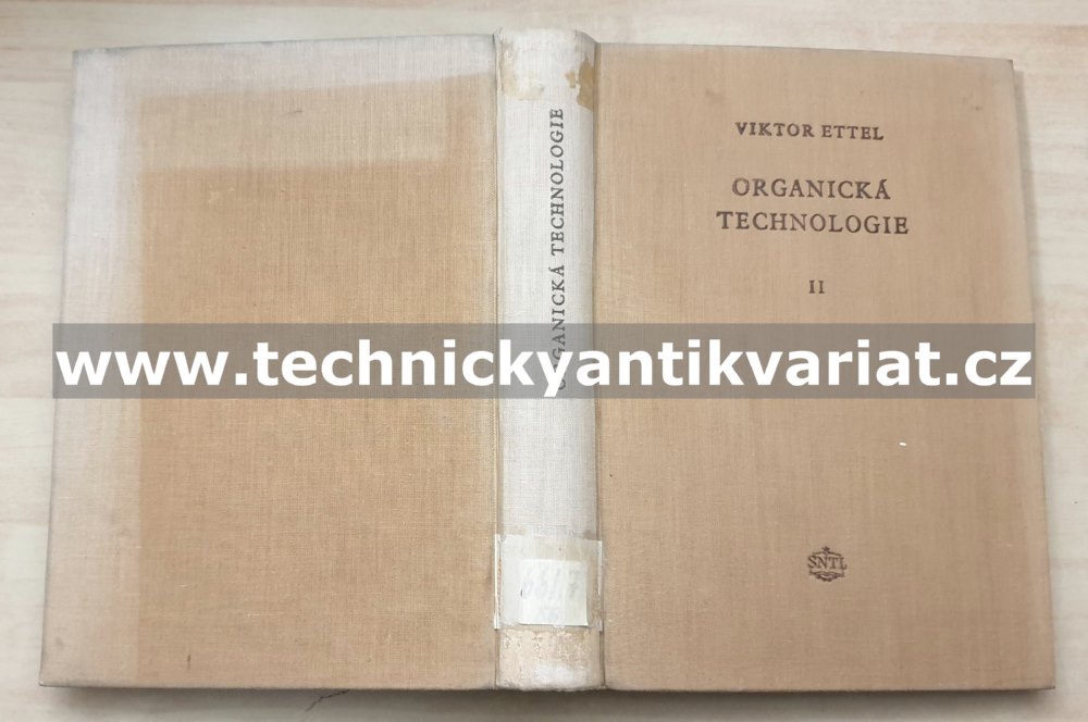 Organická technologie II. - Viktor Ettel (1956)