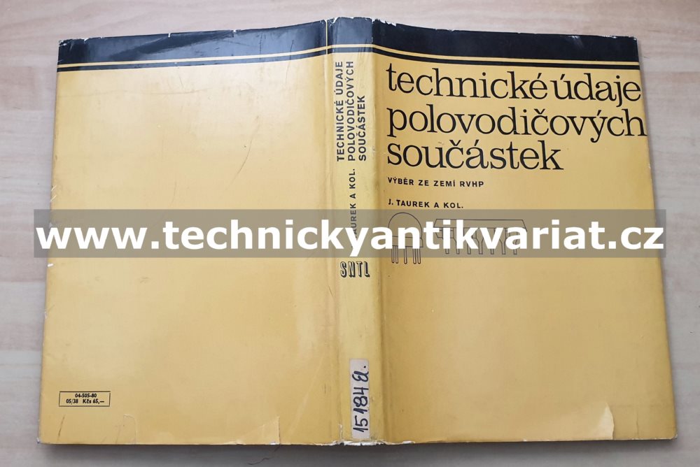 Technické údaje polovodičových součástek - Taurek (1980)