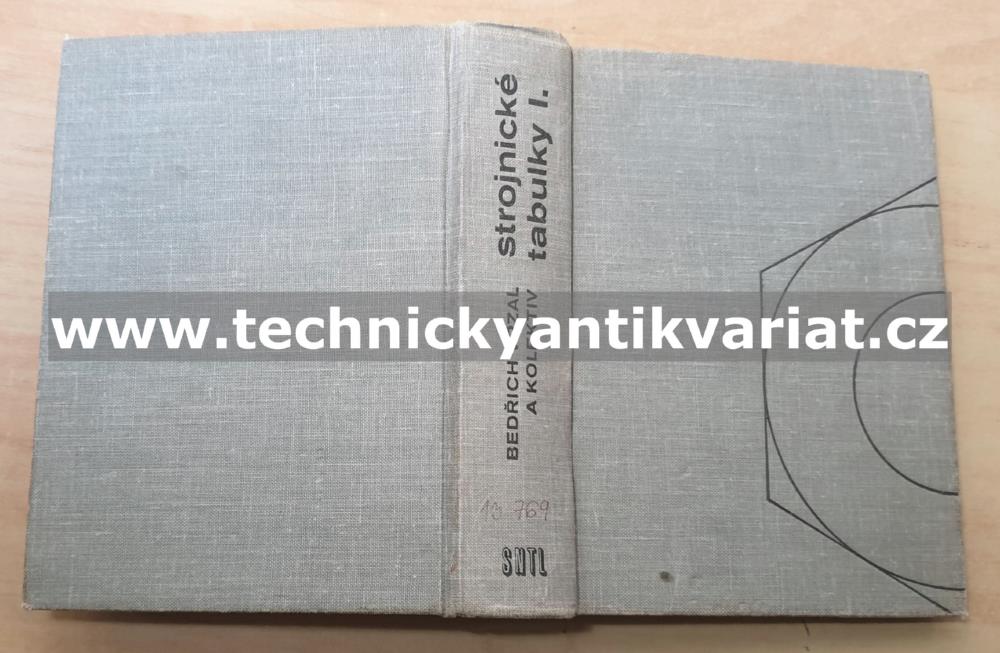 Strojnické tabulky I. Bedřich Vrzal (1971)