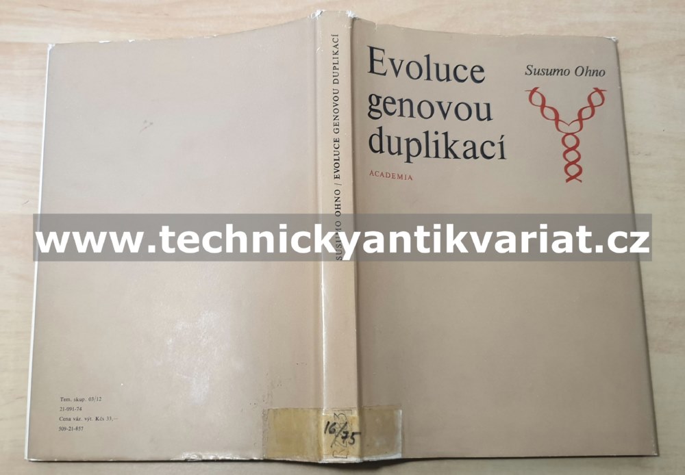Evoluce genovou duplikací - Susumo Ohno (1975)