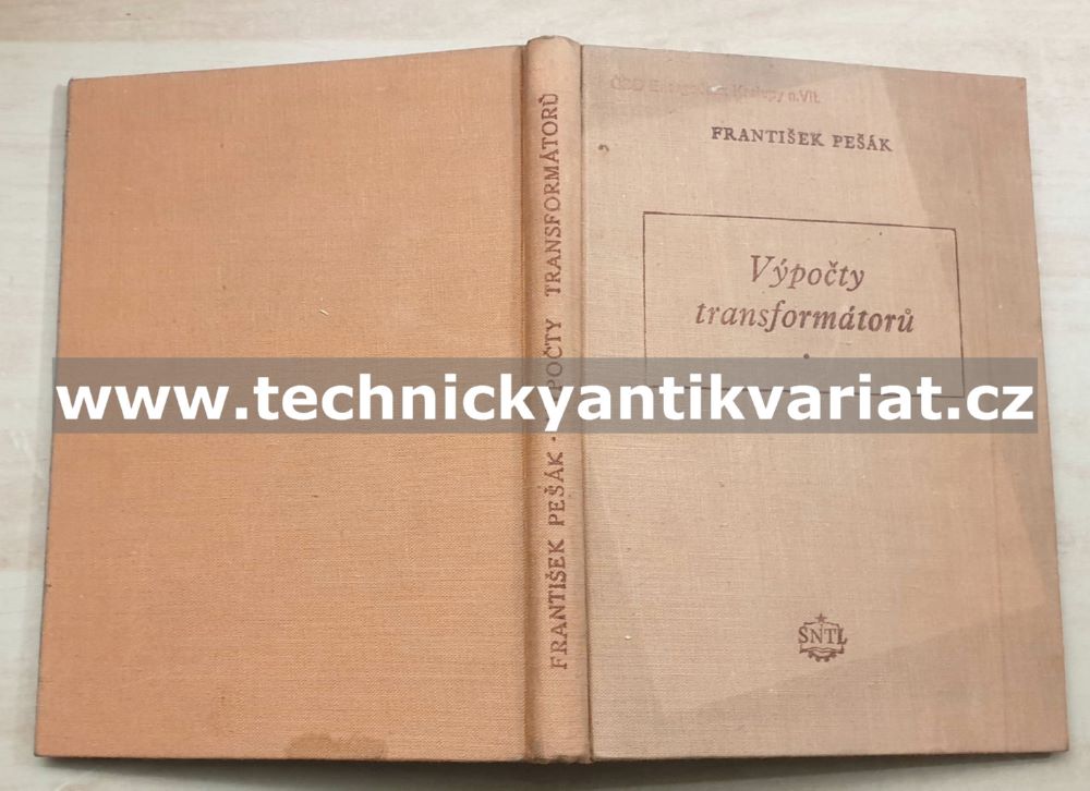 Výpočty transformátorů - František Pešák (1955)
