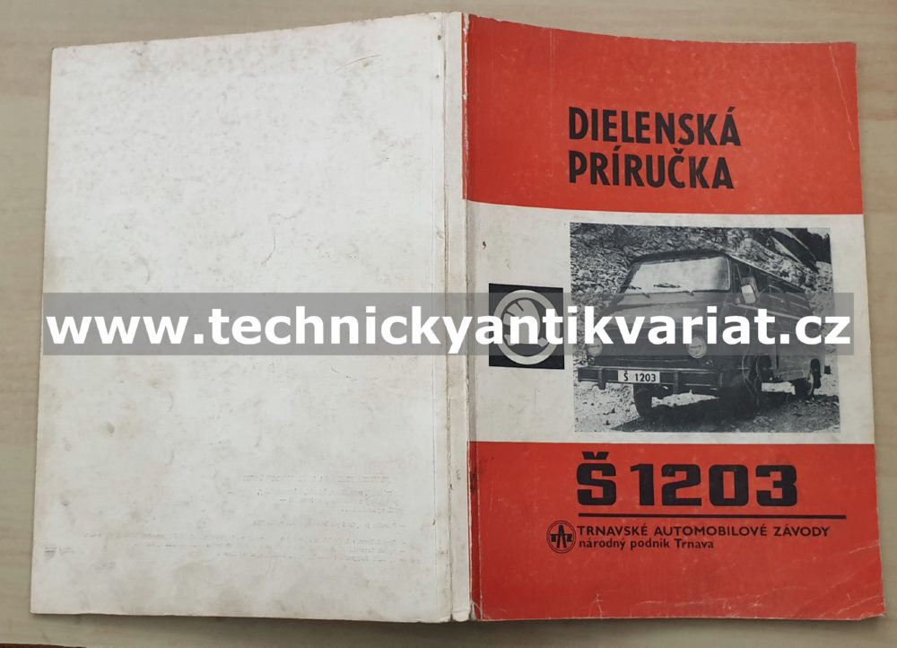 Škoda 1203 - dielenská příručka (1984)