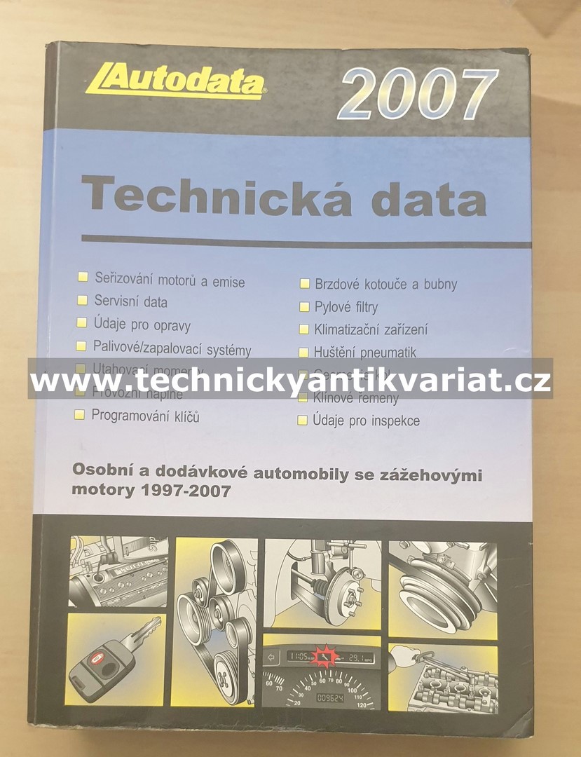 AUTODATA Technická data 2007