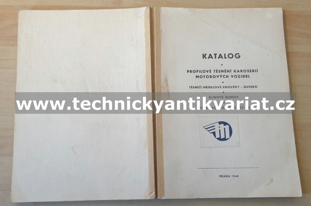 Profilové těsnění karoserií motorových vozidel (1968)
