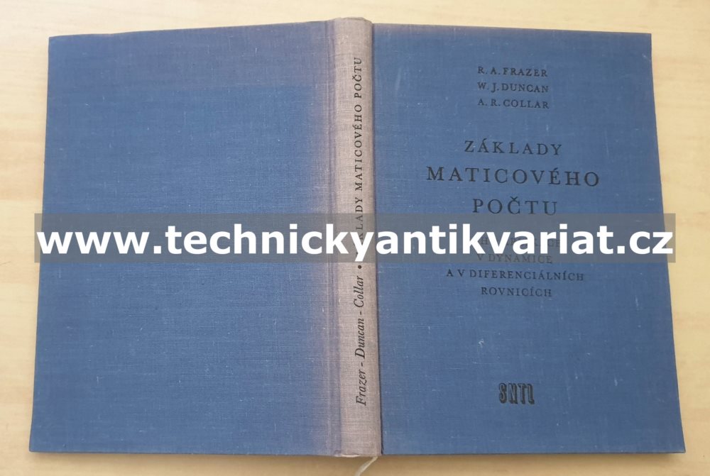 Základy maticového počtu - Frazer, Dungar, Collar (1958)