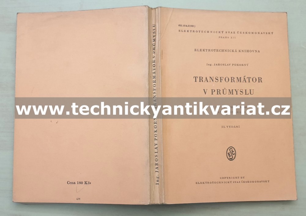 Transformátor v průmyslu - Jaroslav Pokorný (1947)
