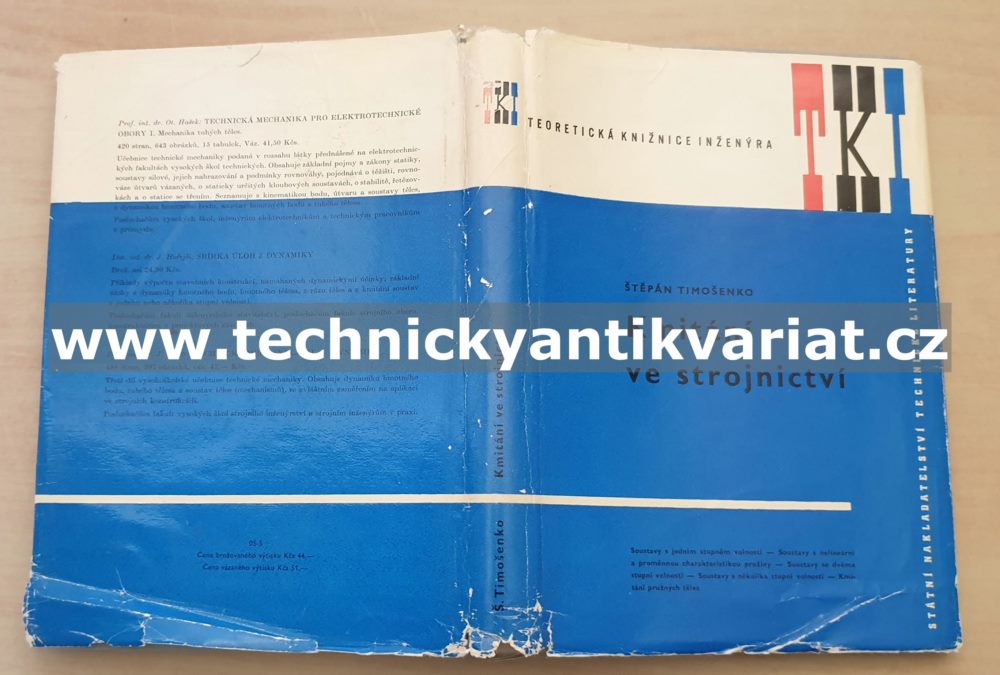 Kmitání ve strojnictví - Štěpán Timošenko (1960)