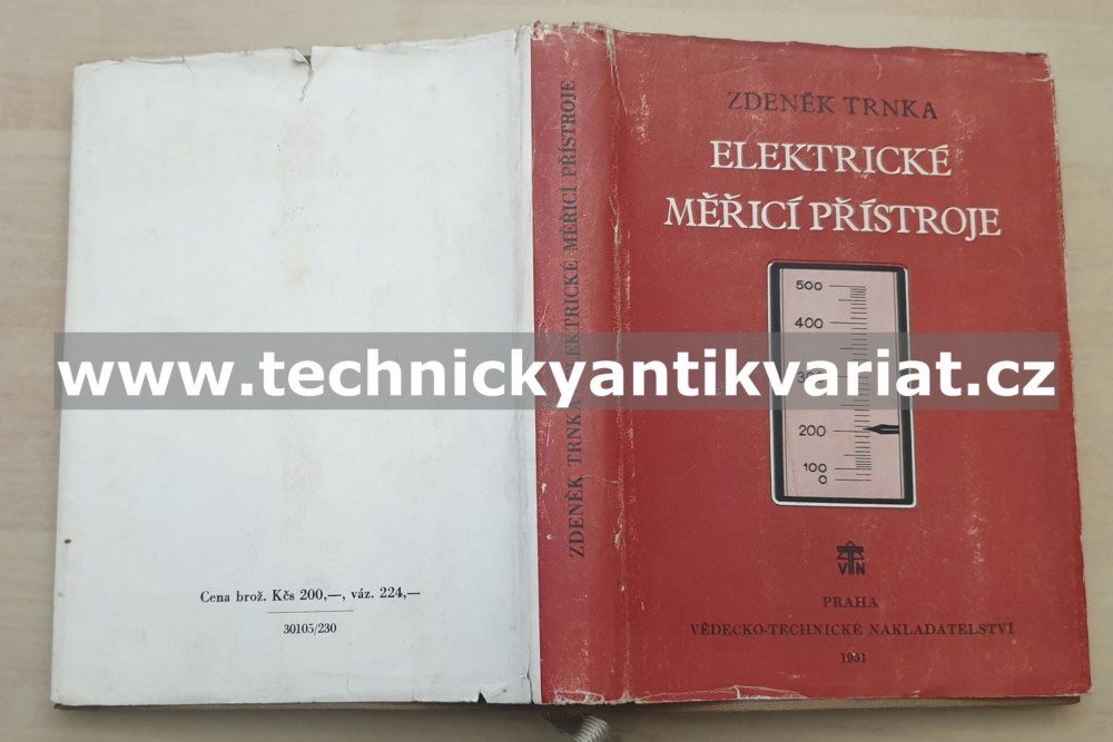 Elektrické měřící přístroje - Zdeněk Trnka (1951)