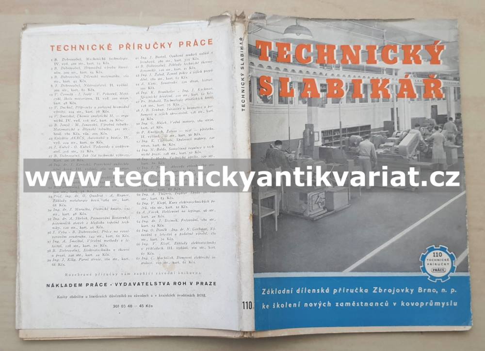 Technický slabikář - Bohumil Dobrovolný (1952)
