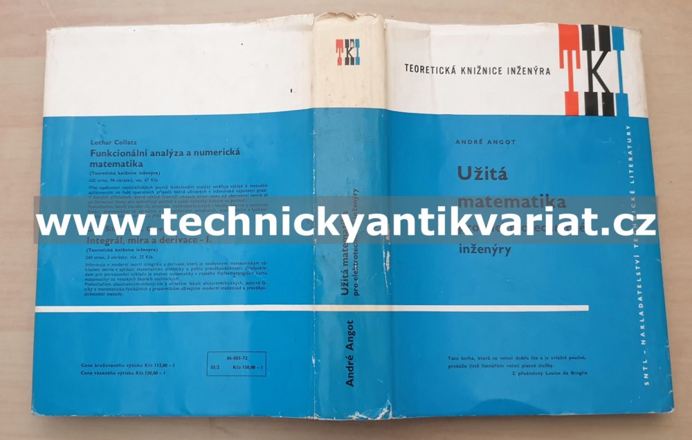 Užitá matematika pro elektrotechnické inženýry - André Angot (1972)