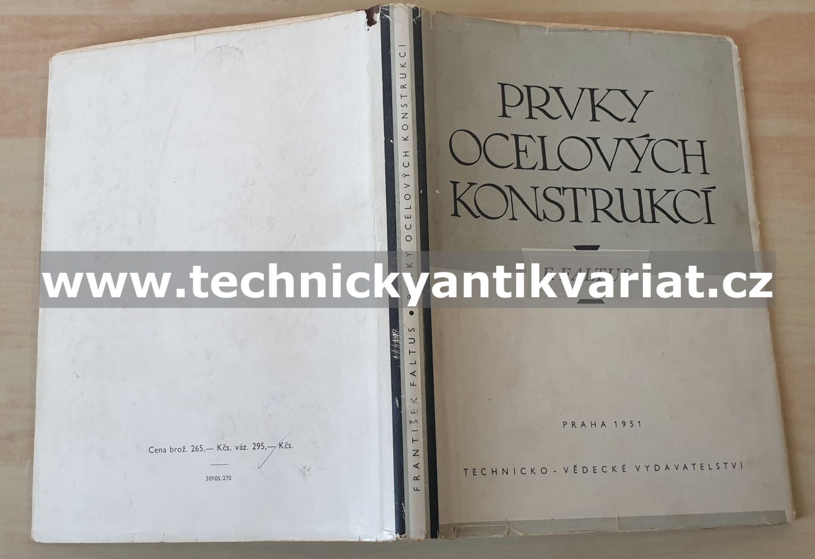 Prvky ocelových konstrukcí - František Faltus (1951)