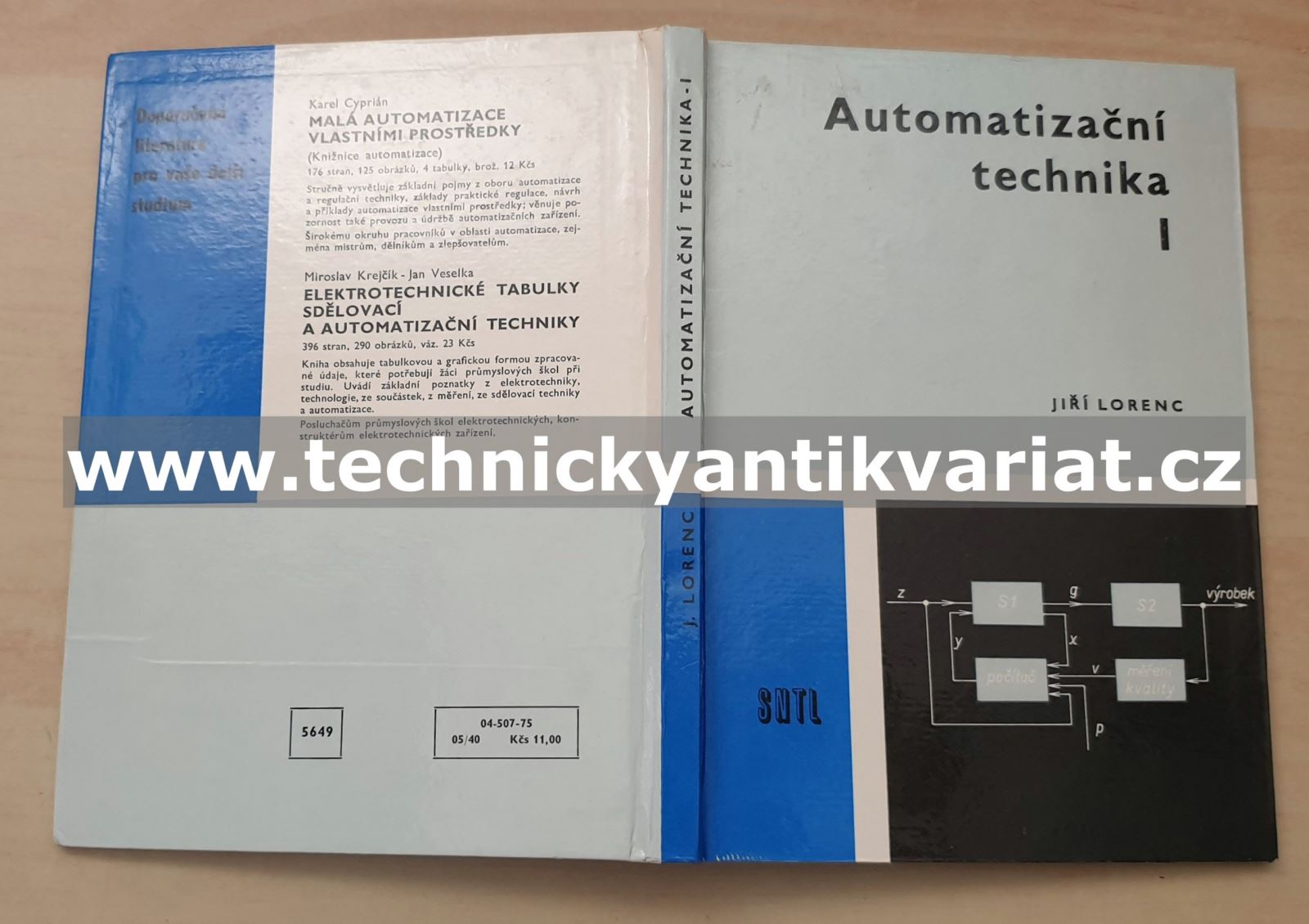 Automatizační technika I. Jiří Lorenc (1975)