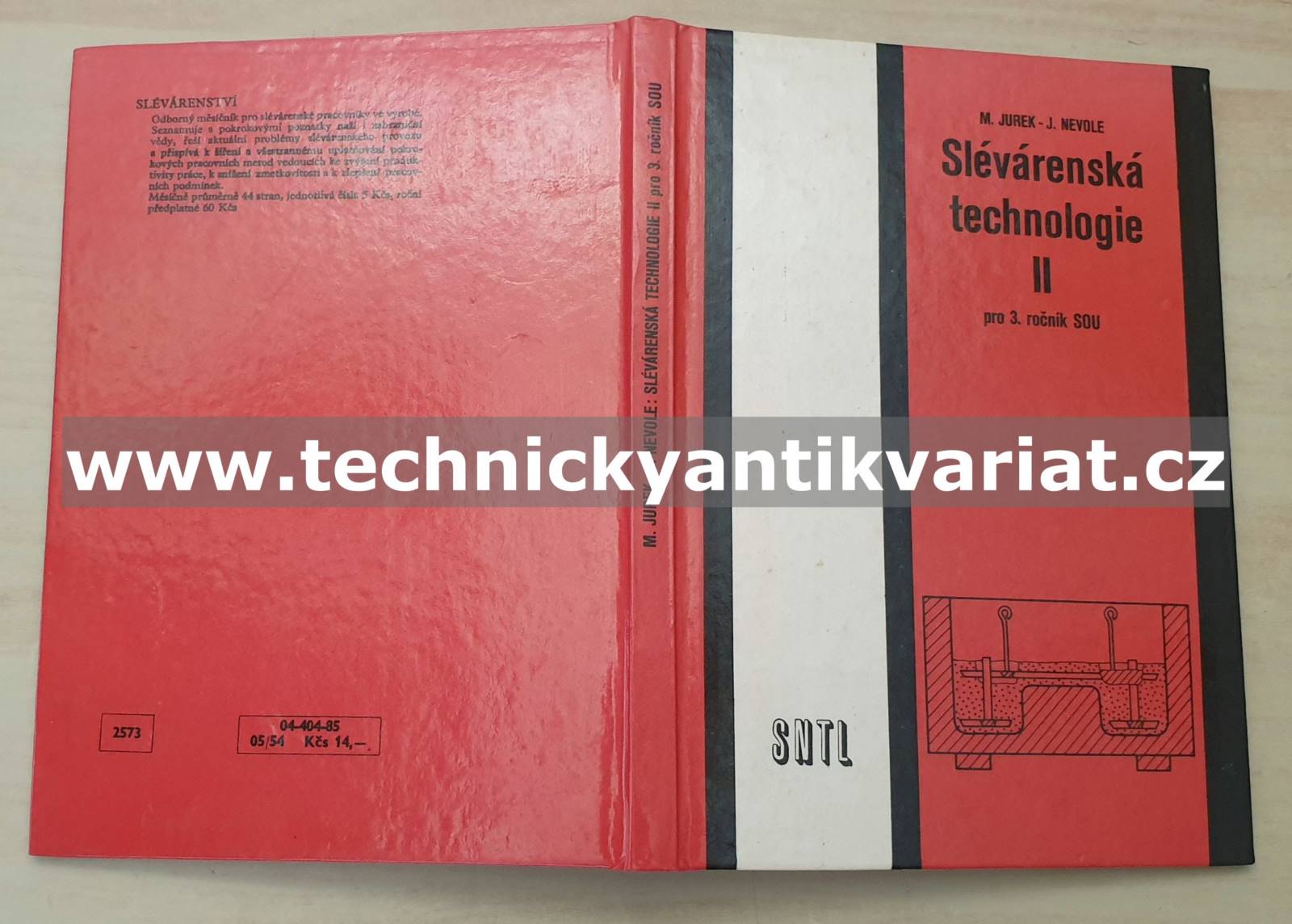 Slévárenská technologie II. Jurek, Nevole (1985)