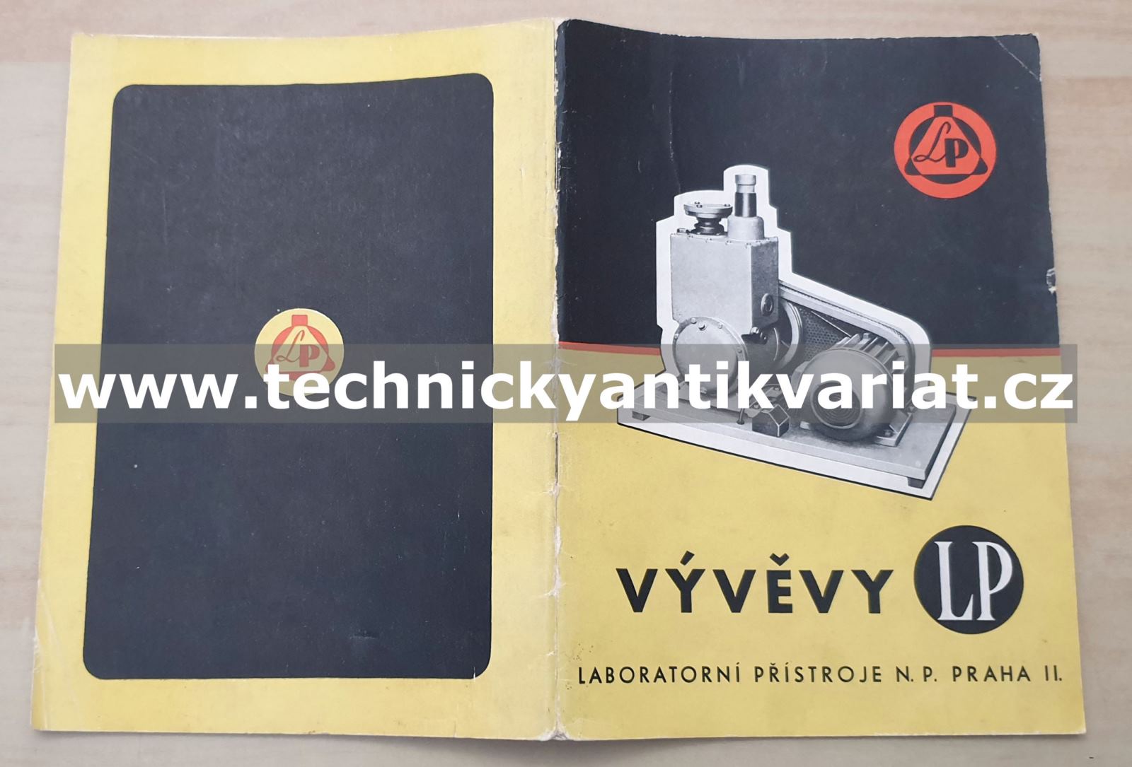 Vývěvy LP rotační a difusní (1957)