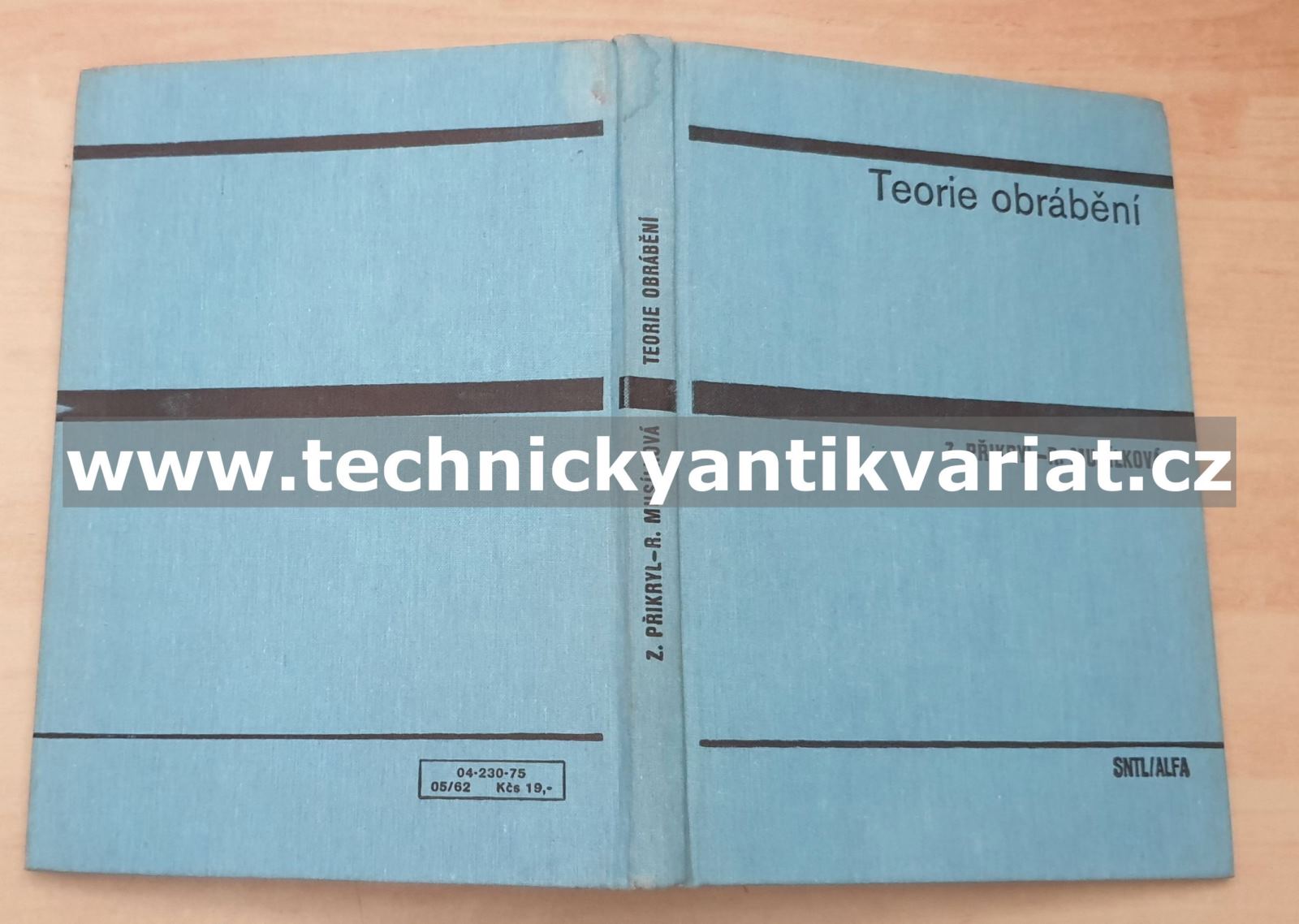 Teorie obrábění - Přikryl, Musílková (1975)