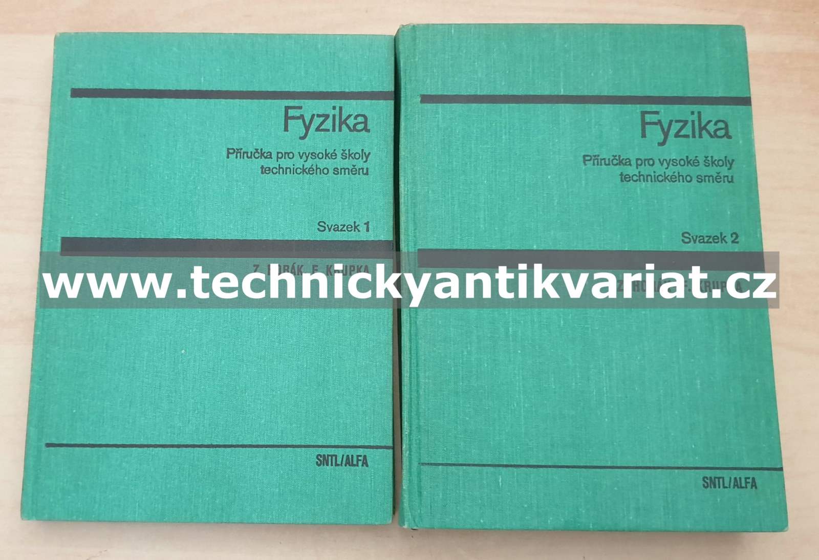 Fyzika - Horák, Krupka - Svazek 1,2 (1976)